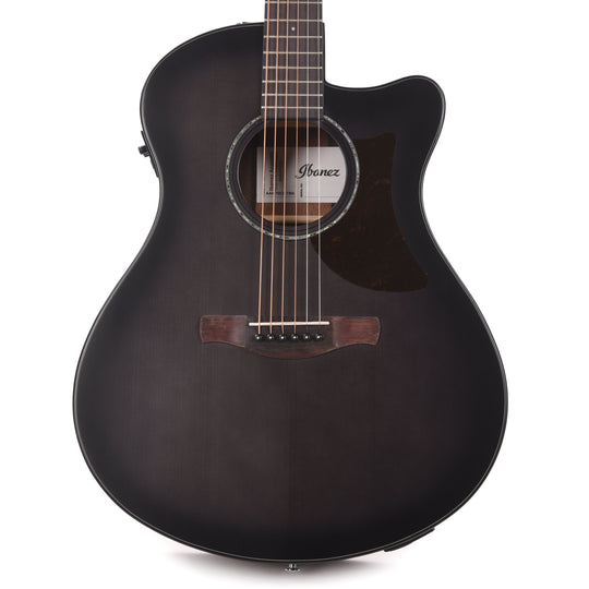 Ibanez AAM70CETBN Acoustic-Electric Guitar Transparent Charcoal Burst