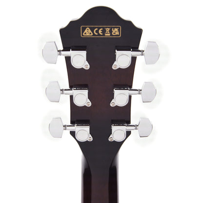 Ibanez AEG7LDVS Acoustic-Electric Guitar Dark Violin Sunburst High Gloss Left-Handed