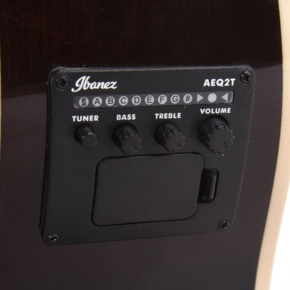 Ibanez AEG7LDVS Acoustic-Electric Guitar Dark Violin Sunburst High Gloss Left-Handed