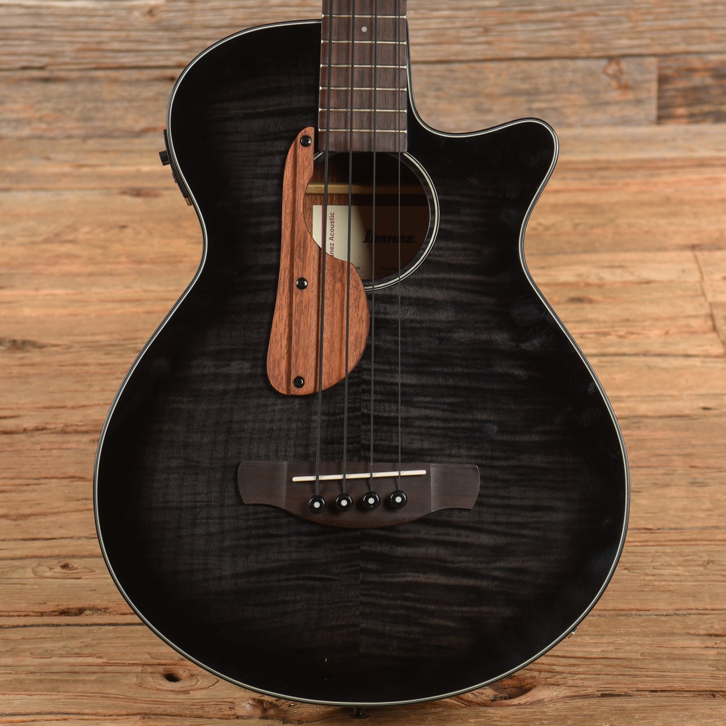 Ibanez AEGB25ETKH Acoustic-Electric Guitar AEG Transparent Black Sunburst High Gloss