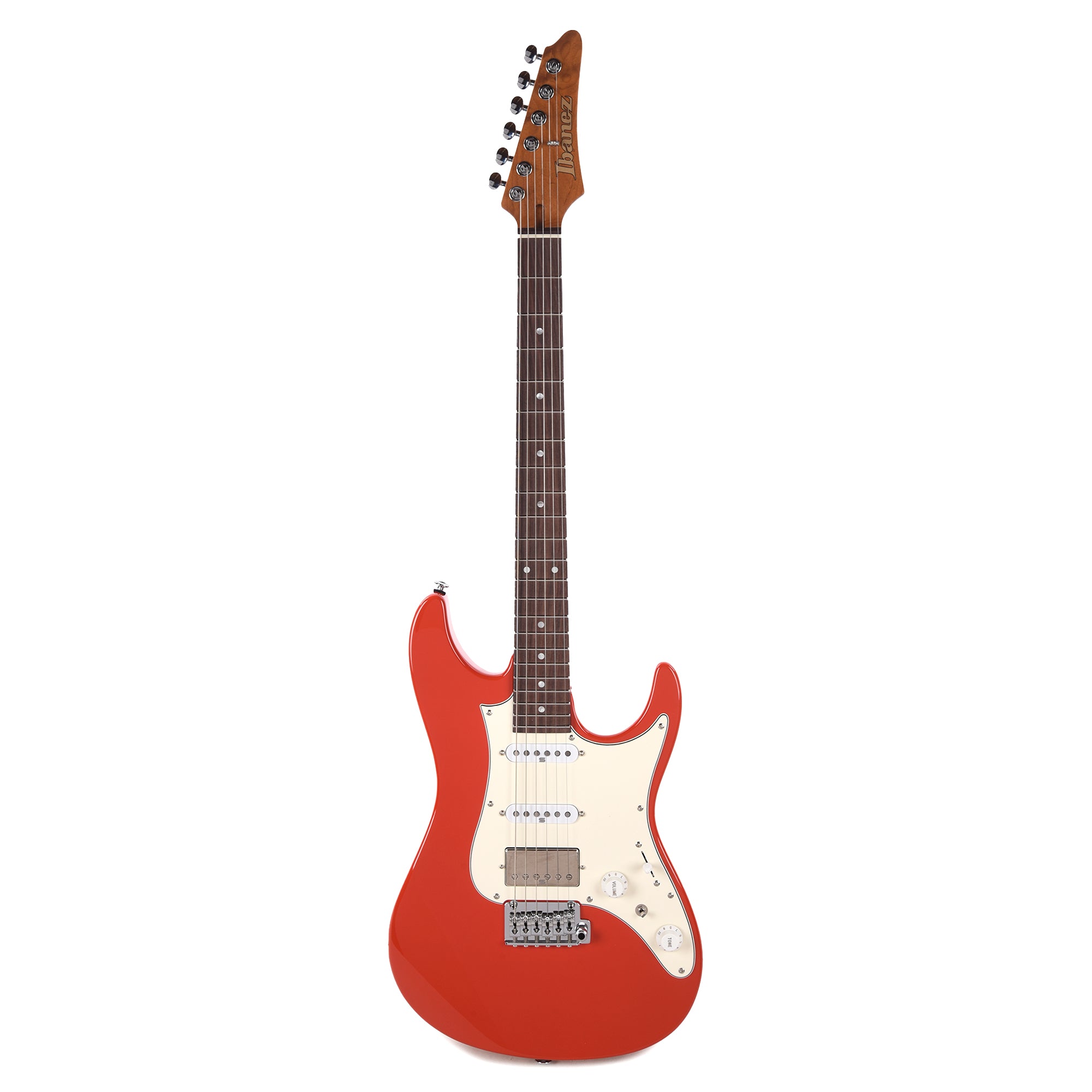 Ibanez AZ2204NWVR AZ Prestige Electric Guitar Vermillion Red