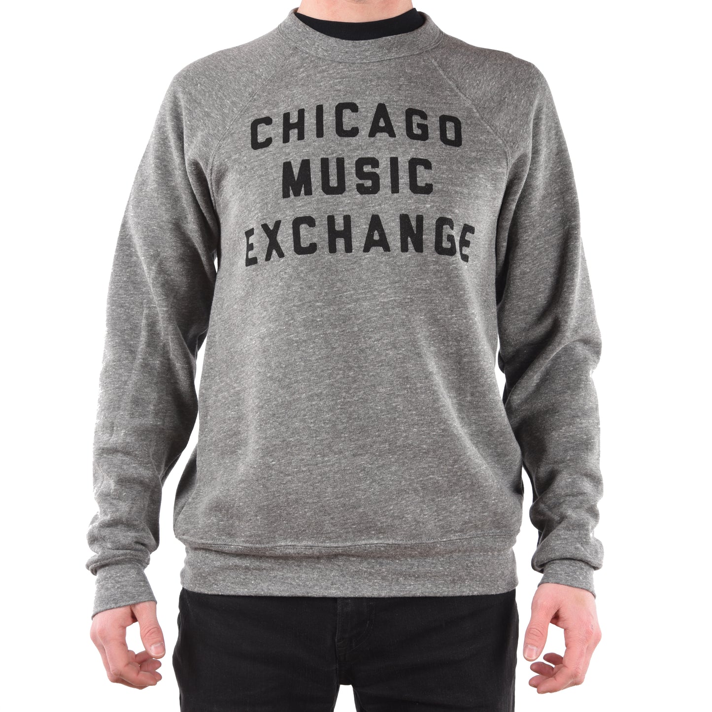 CME "Fillmore" Pullover Crewneck Sweatshirt Heather Grey