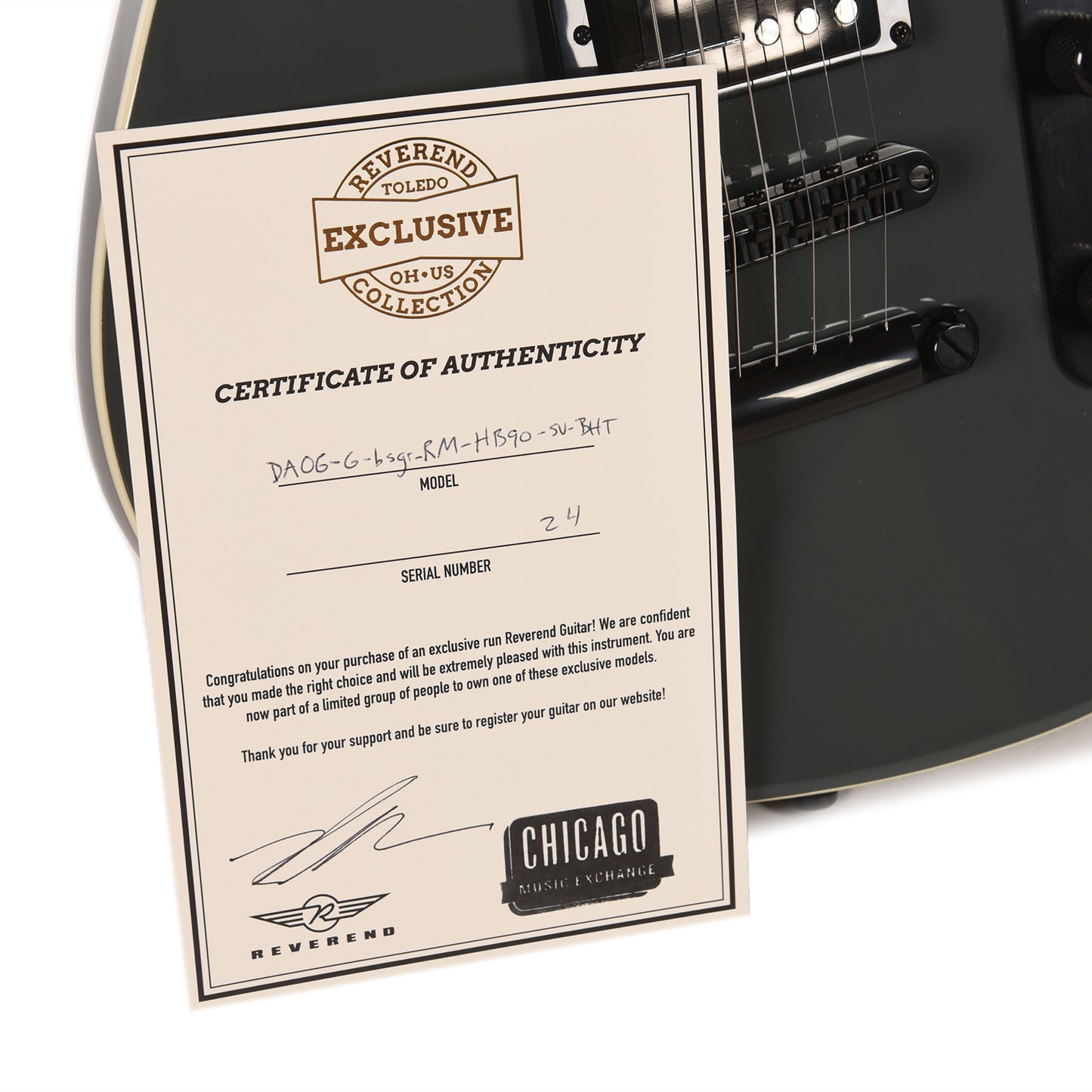 Reverend Double Agent OG Battleship Gray