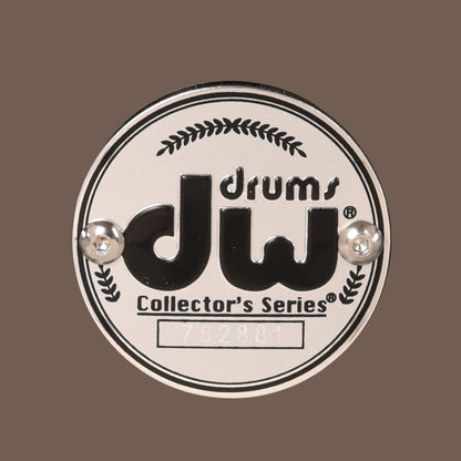 DW 6.5x14 Black Nickel Over Brass Snare Drum w/ Chrome Hdw
