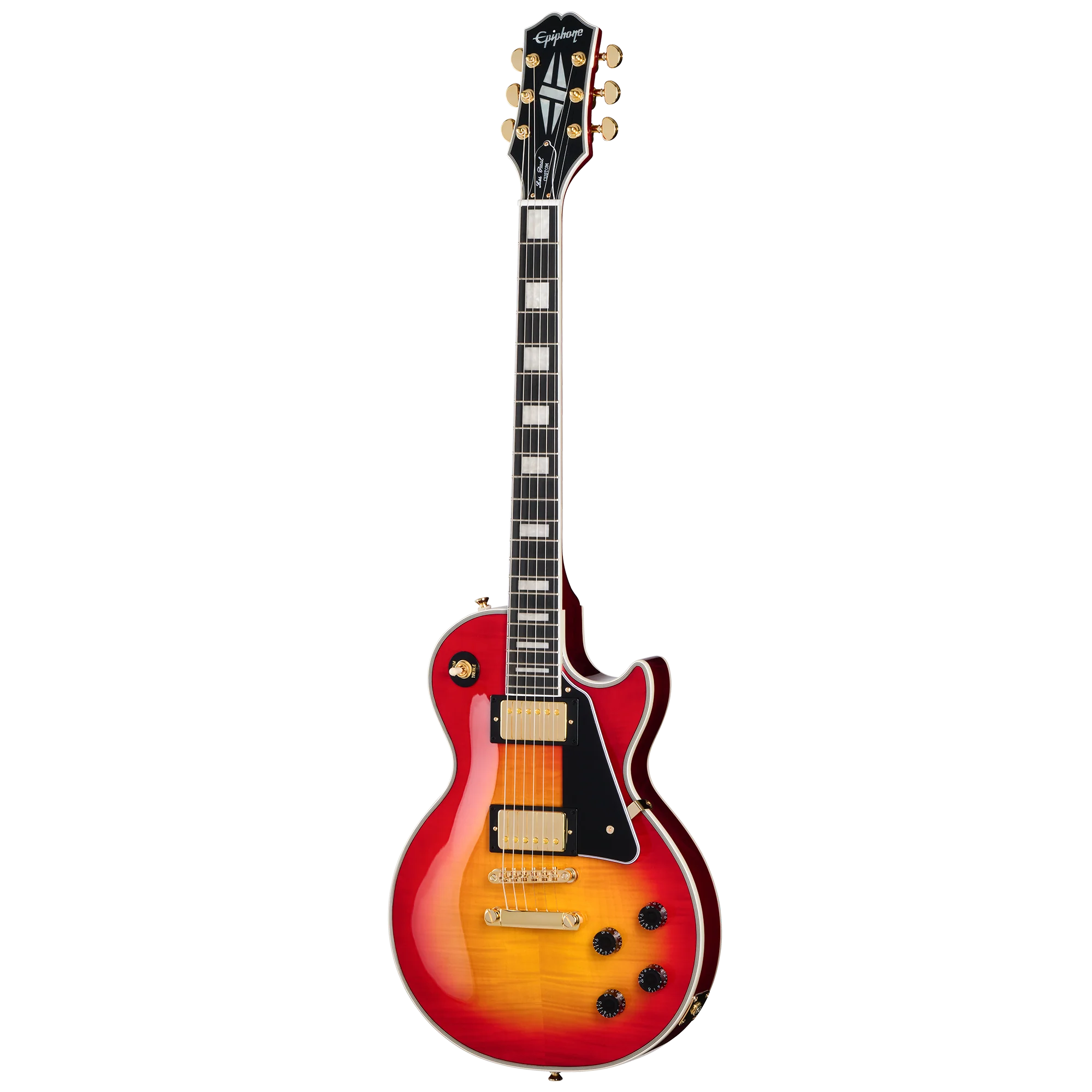 Epiphone Inspired by Gibson Les Paul Custom Figured Heritage Cherry Sunburst