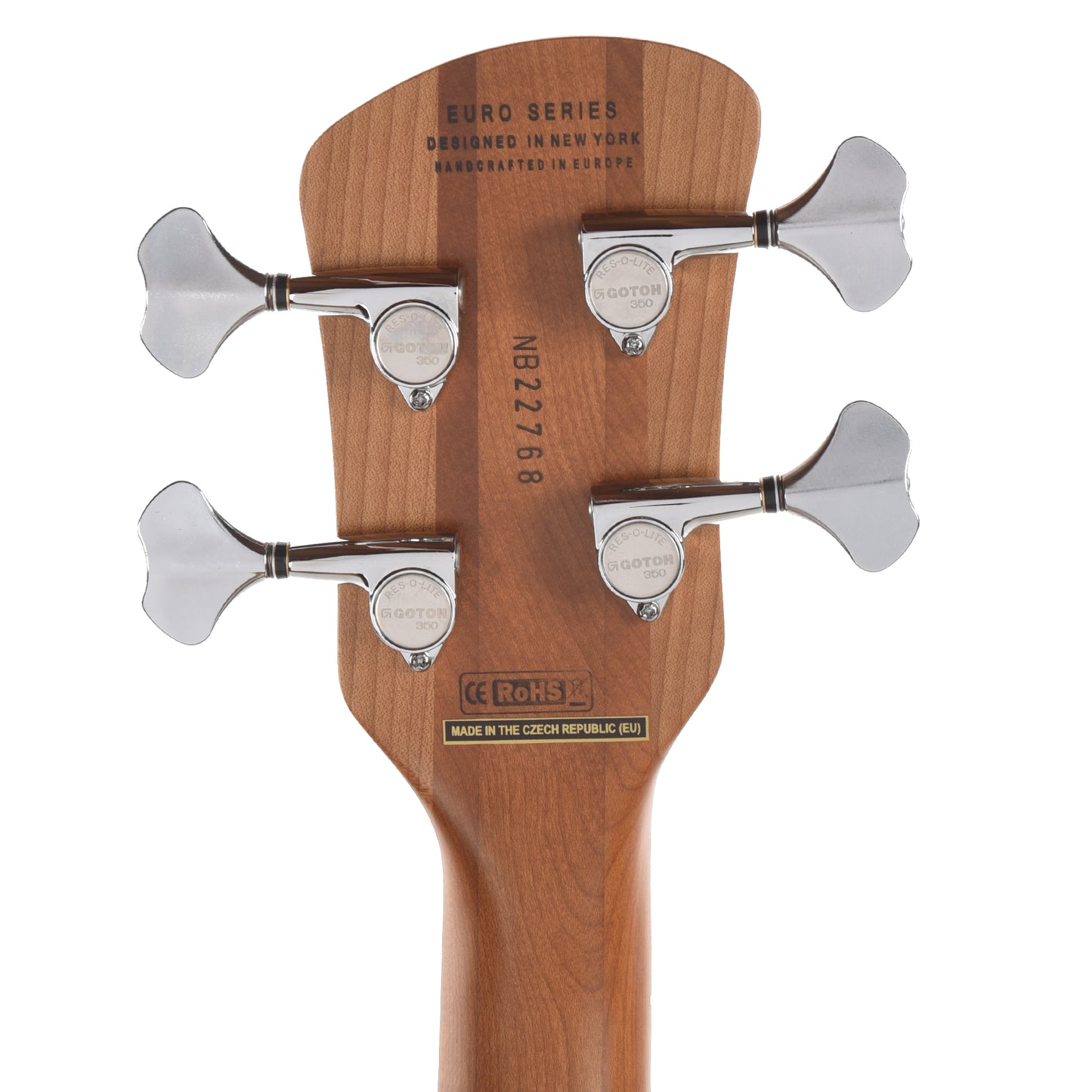 Spector Euro 4 RST Zebrawood Natural Matte