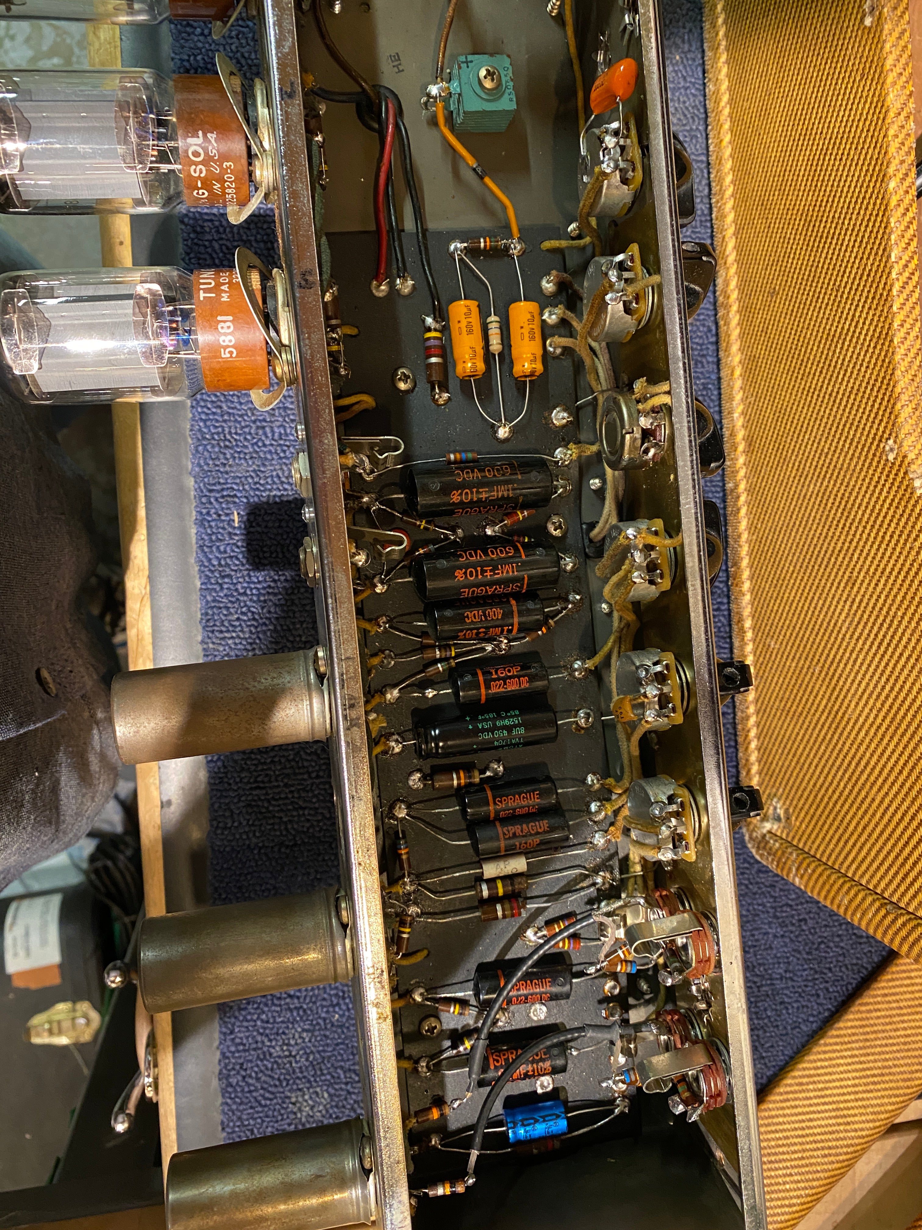 Fender Hi-Power Twin Model 5F8-A  1958