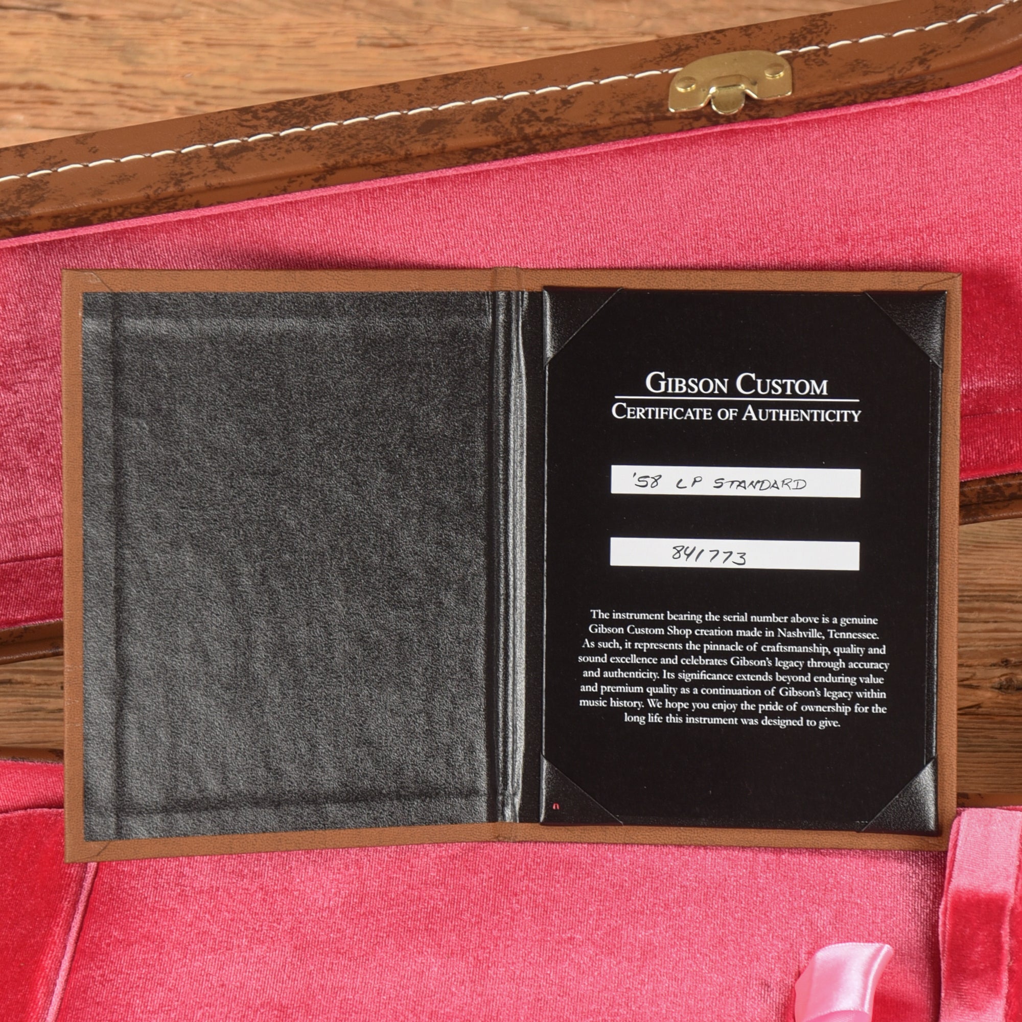 Gibson Custom Shop 1958 Les Paul Standard 