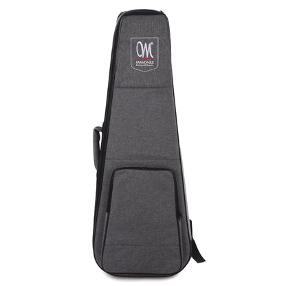 Mayones Aquila Elite S 6 Master Grade Buckeye Burl/Swamp Ash Trans Natural Black Burst Satin