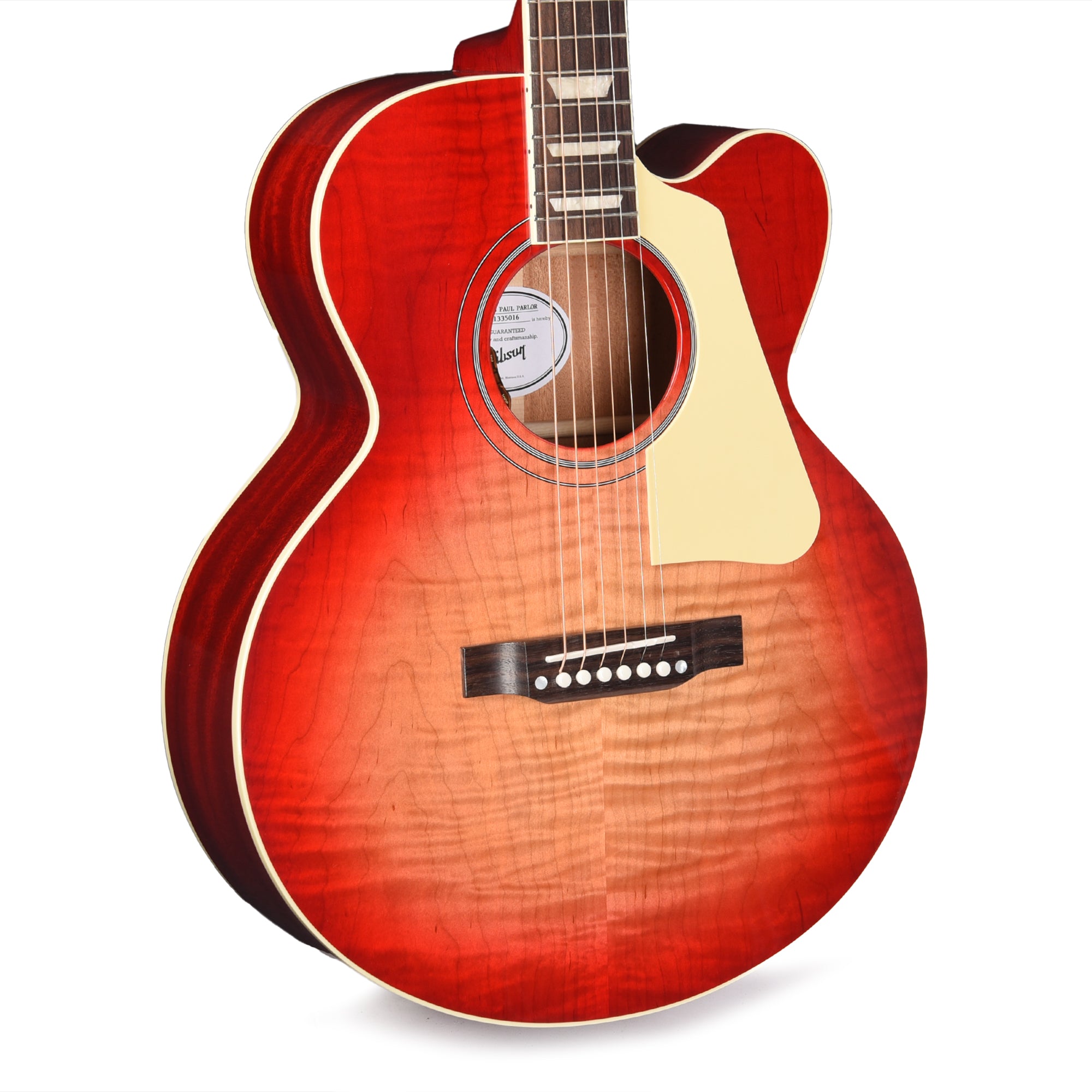 Gibson Modern Les Paul Parlor Acoustic Vintage Cherry Sunburst