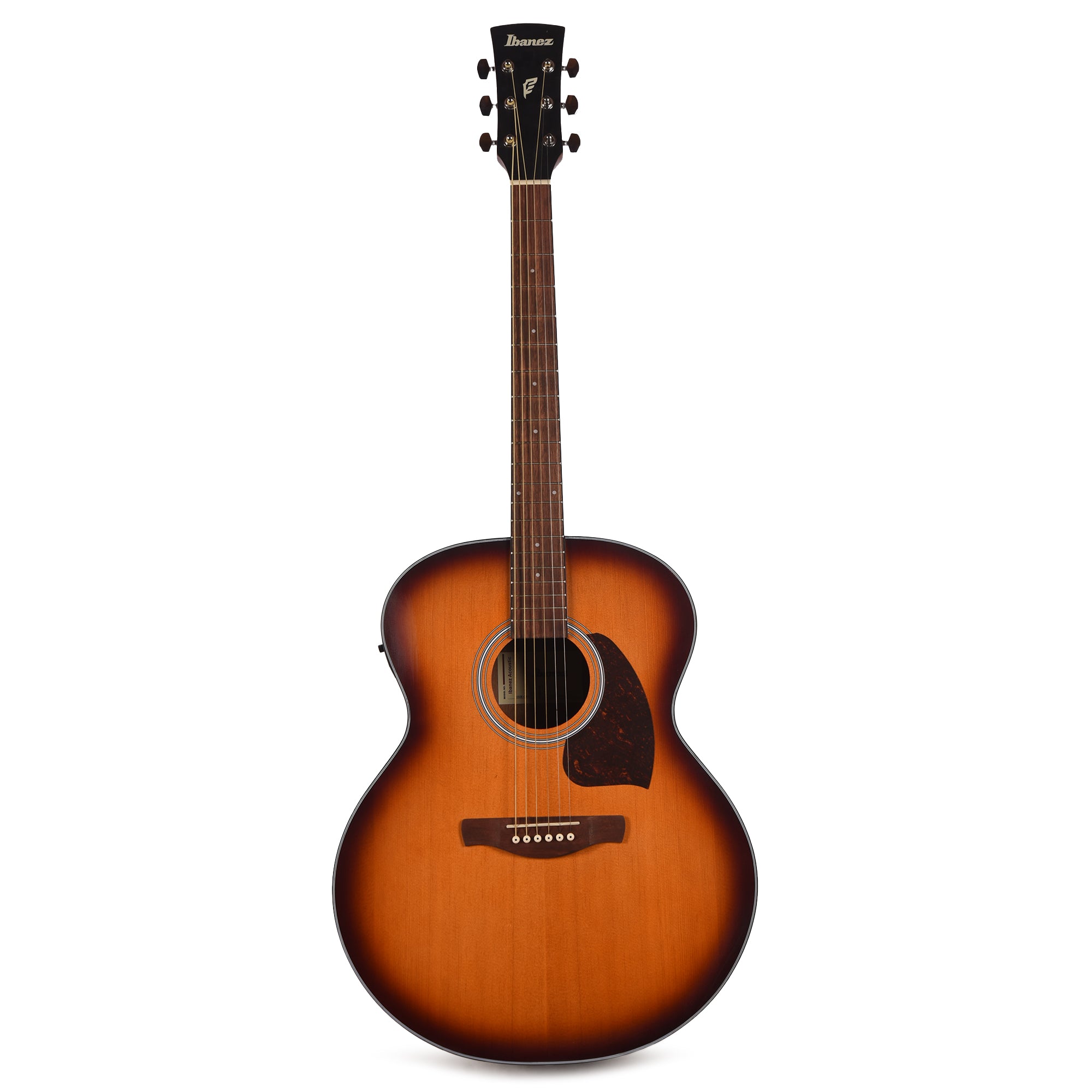 Ibanez PJ50EOAH Acoustic-Electric Guitar Jumbo Open Pore Vintage Amber Sunburst