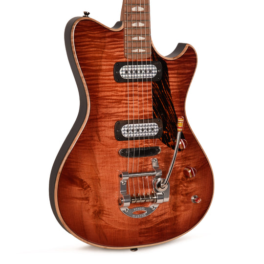 Powers Electric A-Type Select Flame Maple Cosmo Orange w/FF42 Pickups