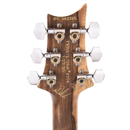 PRS Private Stock #11759 DGT Maple Burl/Black Limba Orchid Glow w/Black Limba Neck & Matching Orchid Glow Inlays