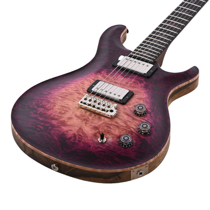 PRS Private Stock #11759 DGT Maple Burl/Black Limba Orchid Glow w/Black Limba Neck & Matching Orchid Glow Inlays