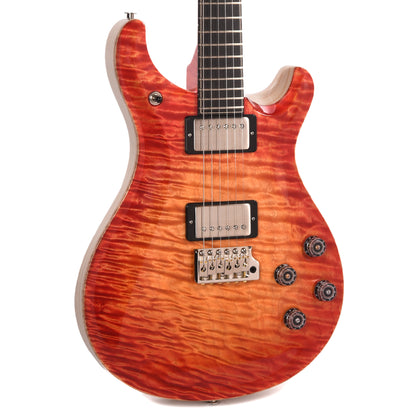 PRS Private Stock #11761 McCarty 594 Tremolo One-Piece Quilted Maple/Swamp Ash Blood Orange Glow w/Stained Neck/Fingerboard & Birds of a Feather Inlay
