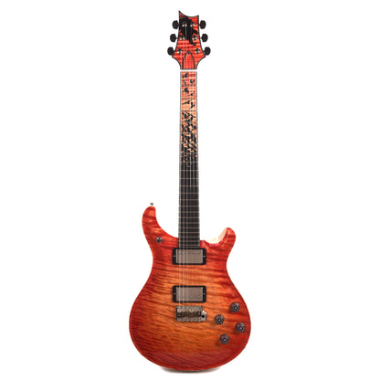 PRS Private Stock #11761 McCarty 594 Tremolo One-Piece Quilted Maple/Swamp Ash Blood Orange Glow w/Stained Neck/Fingerboard & Birds of a Feather Inlay