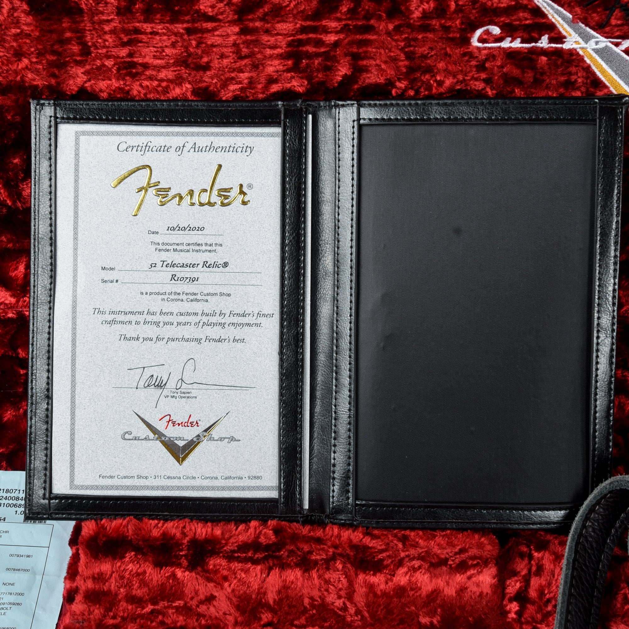 Fender Custom Shop 52 Telecaster Relic Butterscotch Blonde 2020