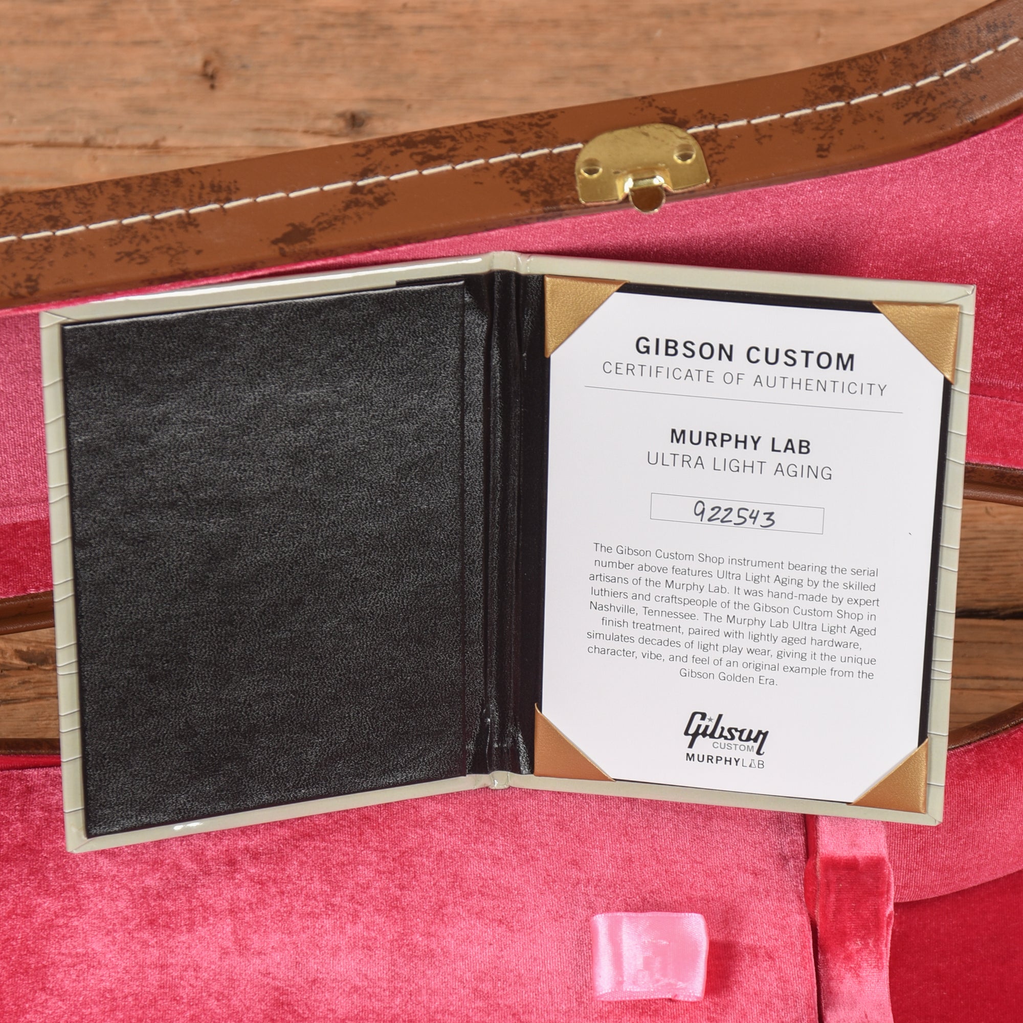 Gibson Custom Murphy Lab '59 Les Paul Standard Ultra Light Aged Sunburst 2022