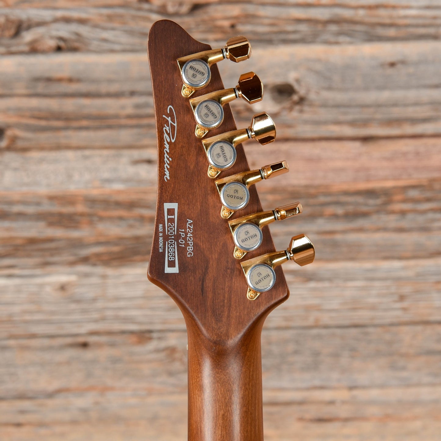 Ibanez AZ242PBG Charcoal Black Burst 2020