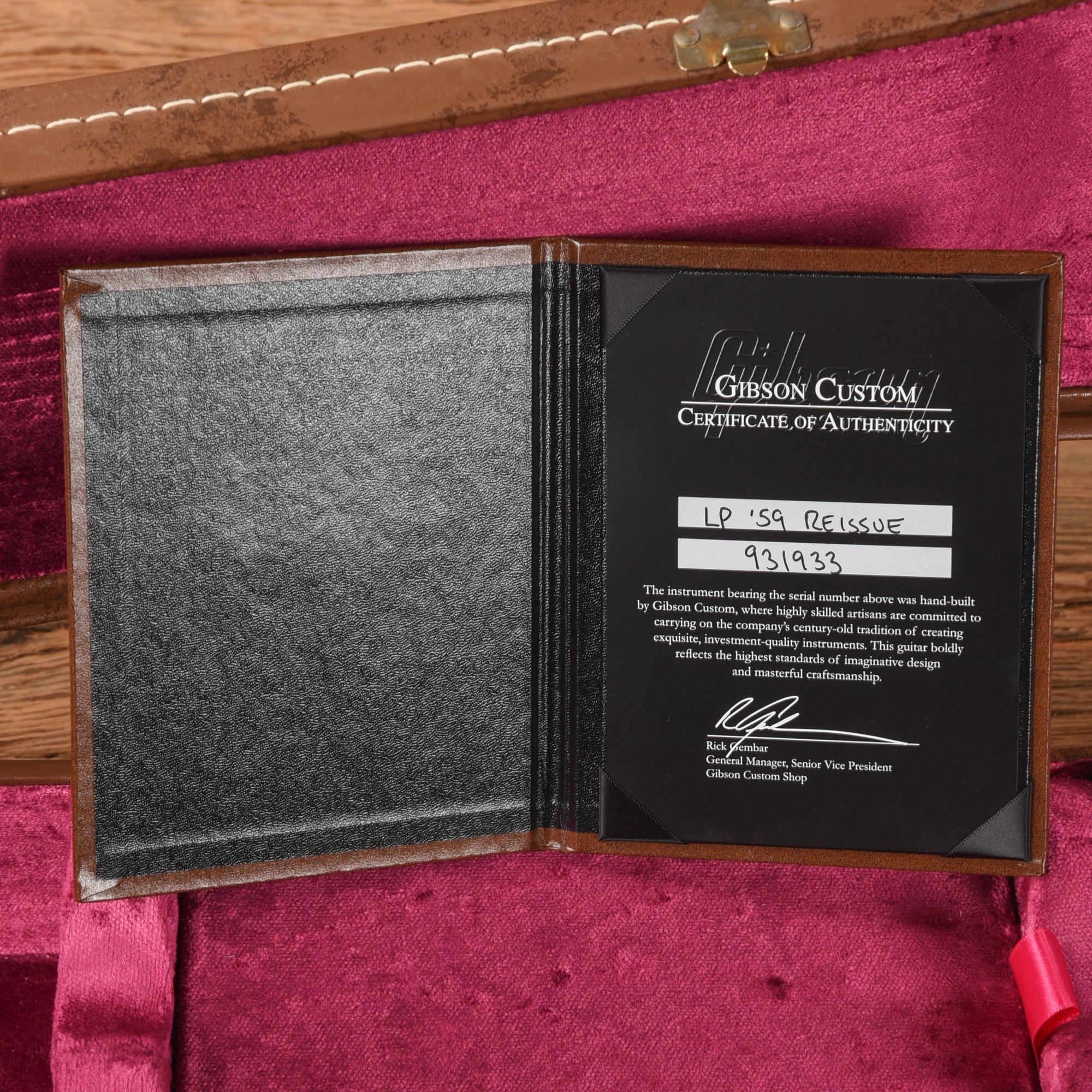 Gibson Custom '59 Les Paul Standard Sunburst 2013