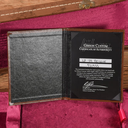 Gibson Custom '59 Les Paul Standard Sunburst 2013