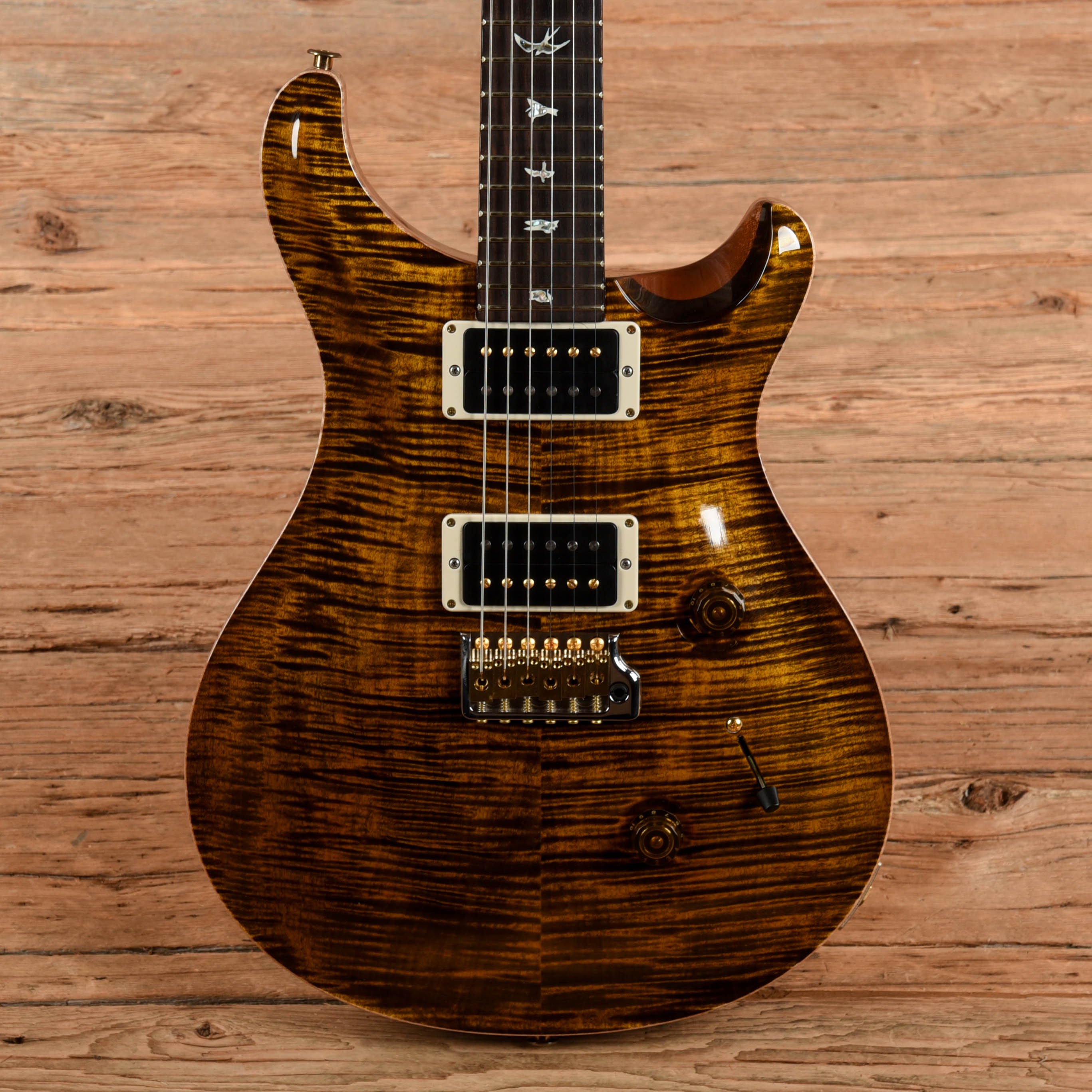 PRS Custom 24 10-Top Yellow Tiger 2023
