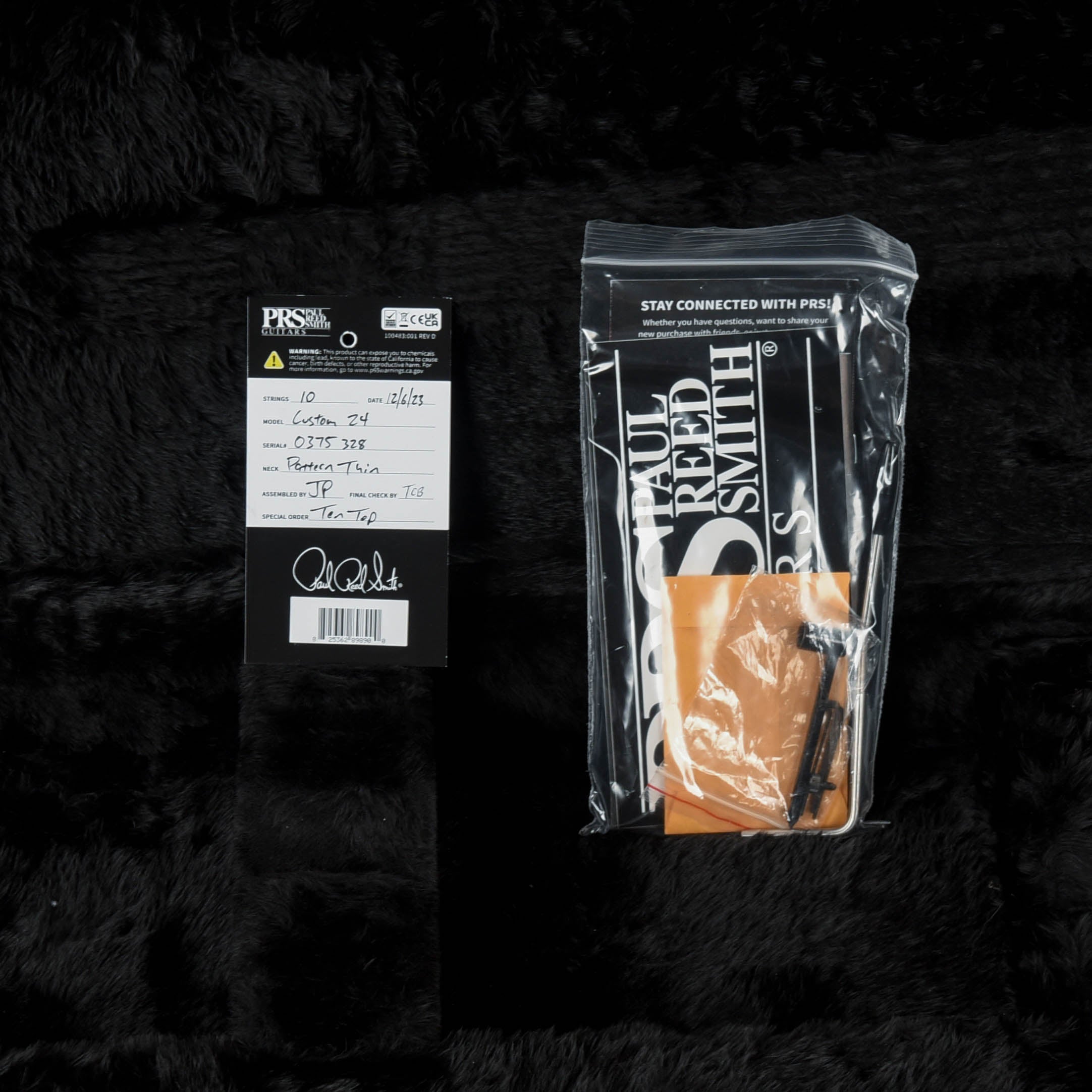 PRS Custom 24 10-Top Yellow Tiger 2023