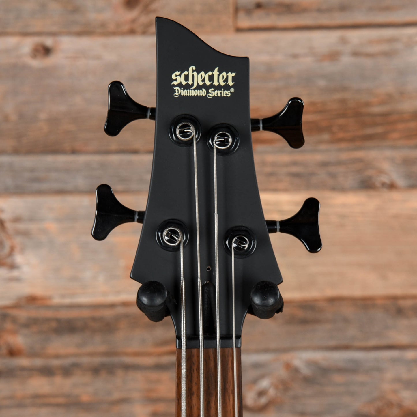 Schecter Stiletto Stealth-4 Satin Black 2019