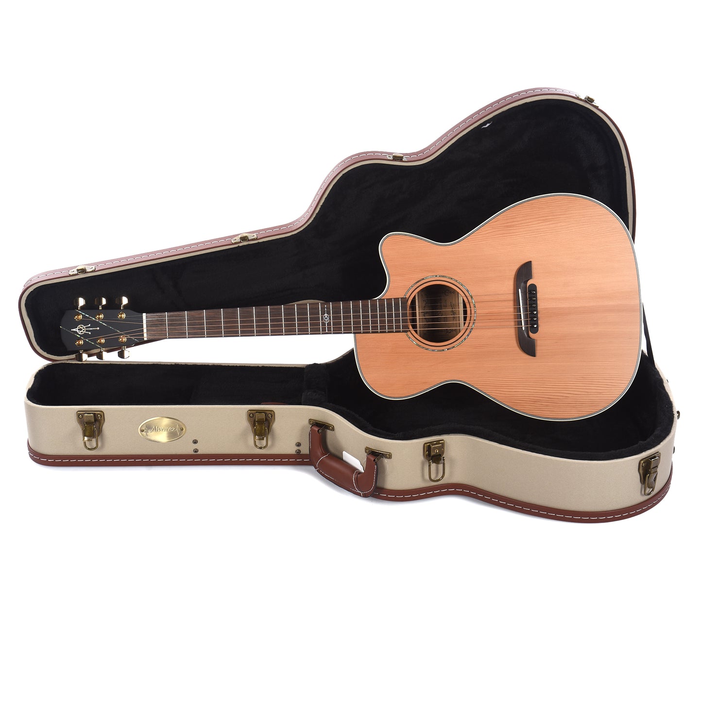 Alvarez WY1 Yairi Stage Acoustic Guitar Natural Satin