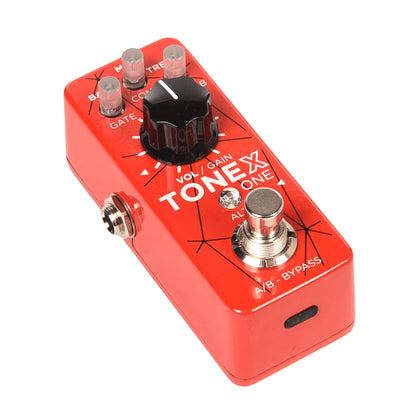 IK Multimedia TONEX ONE Amp Modeler & Multi Effects Pedal Brown Sound Limited Edition Red
