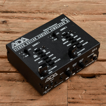 A/DA GCS-6 Stereo Guitar Cabinet Simulator and DI Effects and Pedals / Amp Simulators