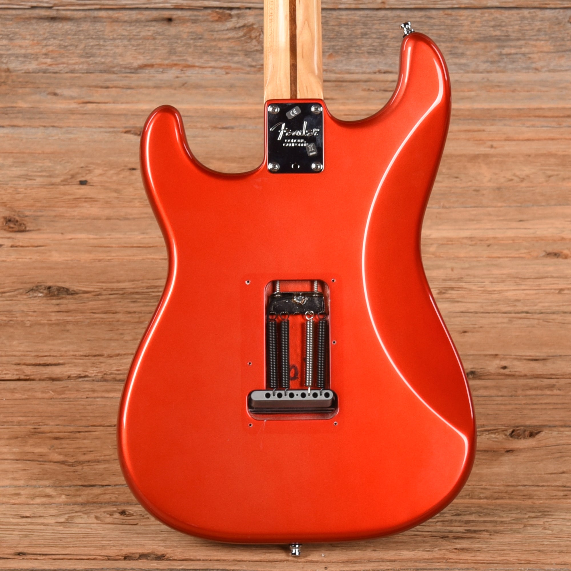 Fender American Standard Stratocaster Neck with Unknown Fender Body Autumn Blaze Metallic