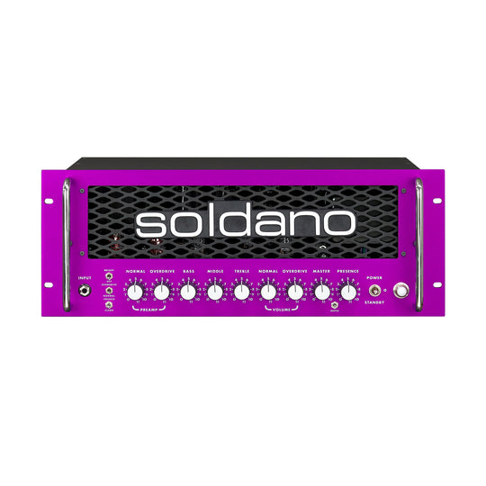 Soldano SLO-100R 100w Super Lead Overdrive Rackmount Amplifier Limited Edition