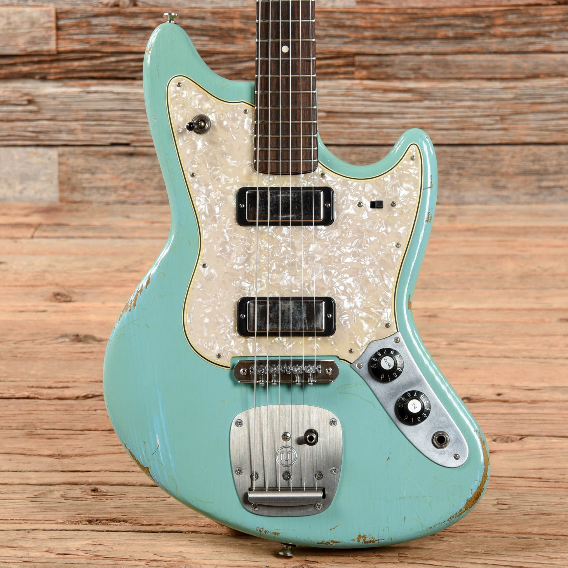 Abernethy Sonic Empress THC Sonic Blue Electric Guitars / Solid Body