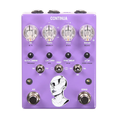 AC Noises Continua Stereo Dynamic Sampler and Multi-Effect Pedal Effect Pedals