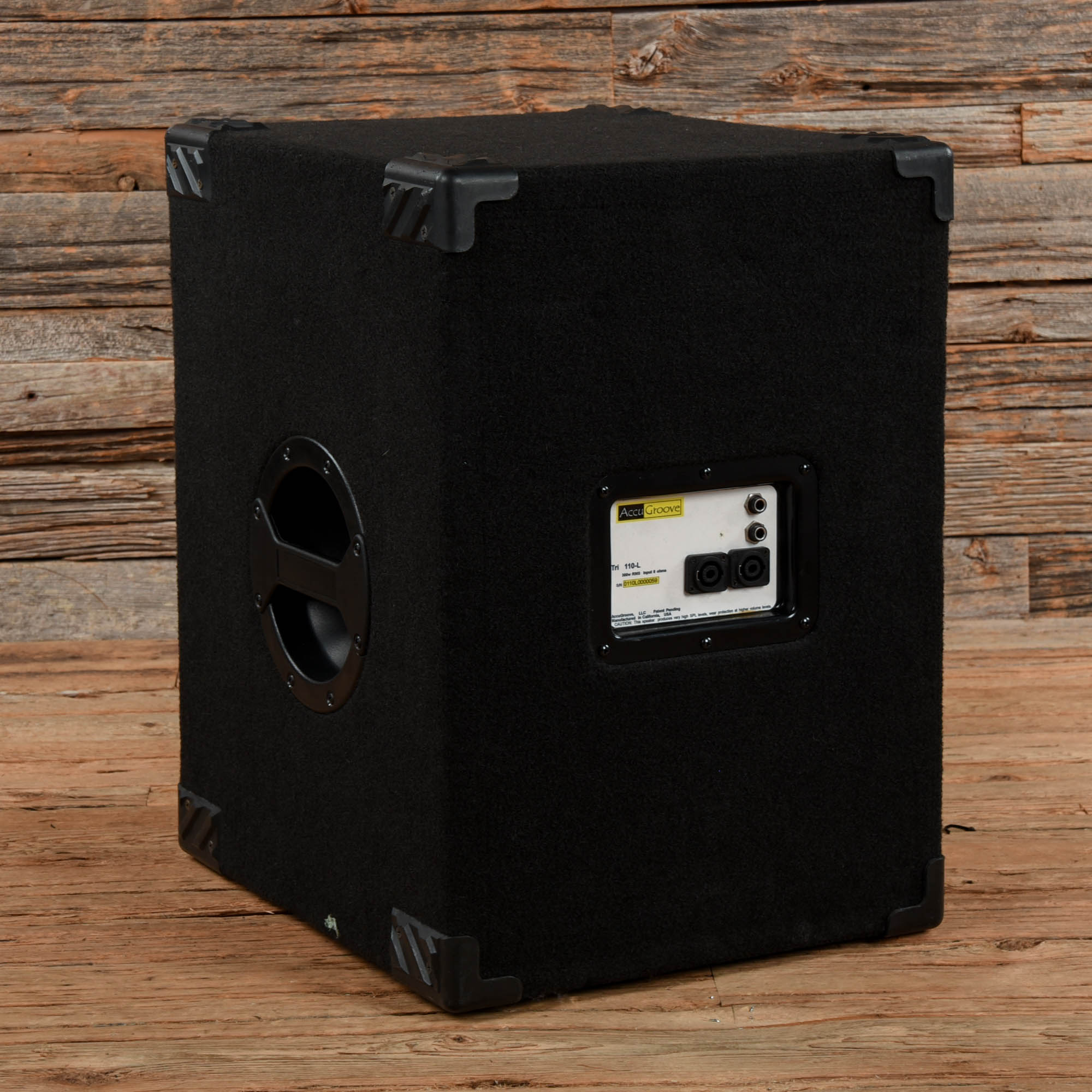 AccuGroove Tri 110L 1x10 Bass Cabinet Amps / Bass Cabinets