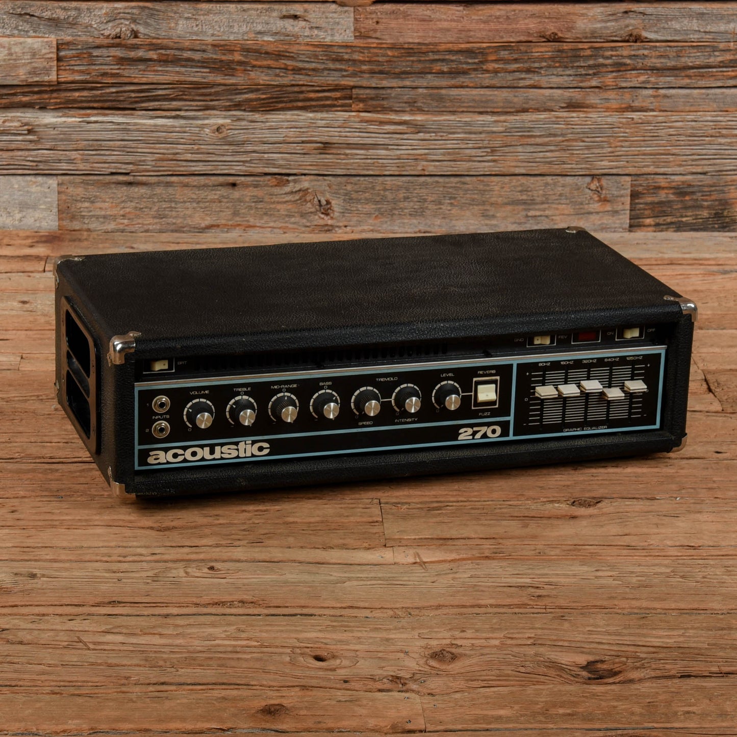 Acoustic 270 Bass Head  1980s Amps / Bass Amps / Bass Cabinets