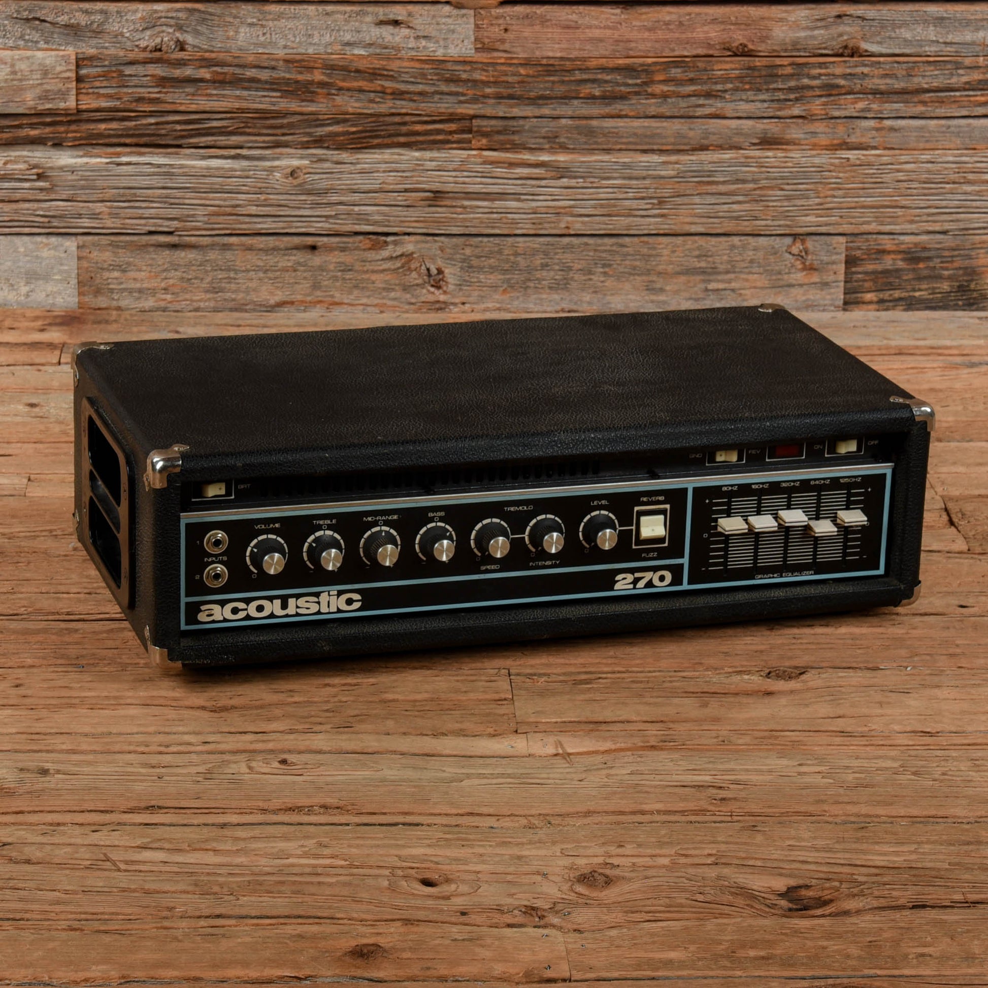 Acoustic 270 Bass Head  1980s Amps / Bass Amps / Bass Cabinets