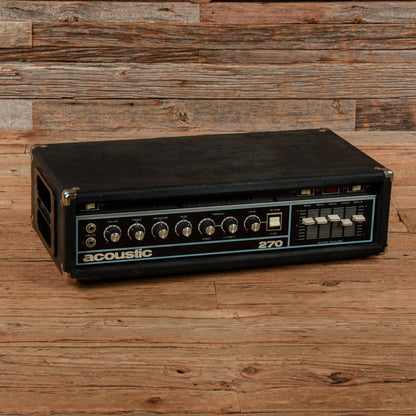 Acoustic 270 Bass Head  1980s Amps / Bass Amps / Bass Cabinets