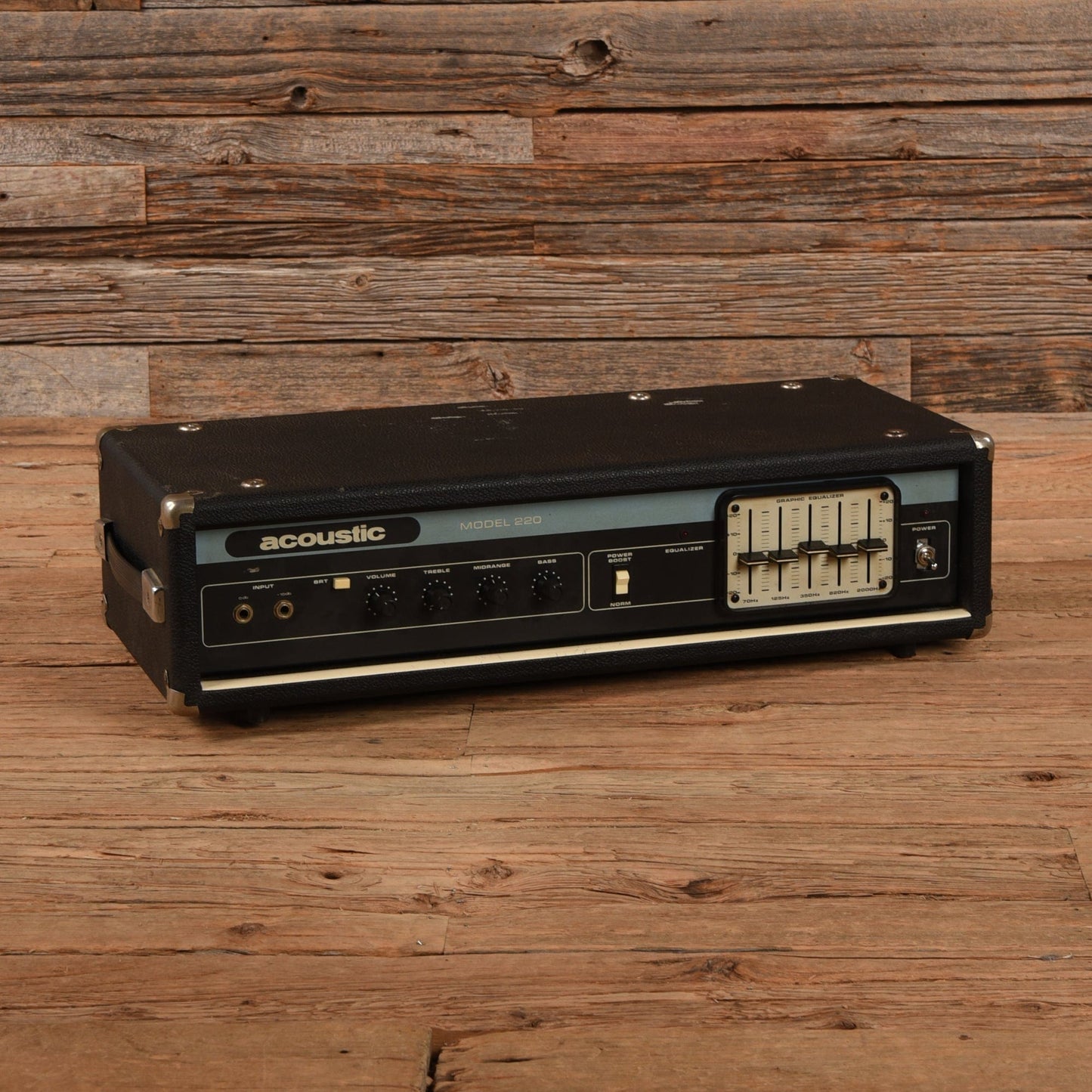 Acoustic 220 Bass Amp  1970s Amps / Bass Cabinets
