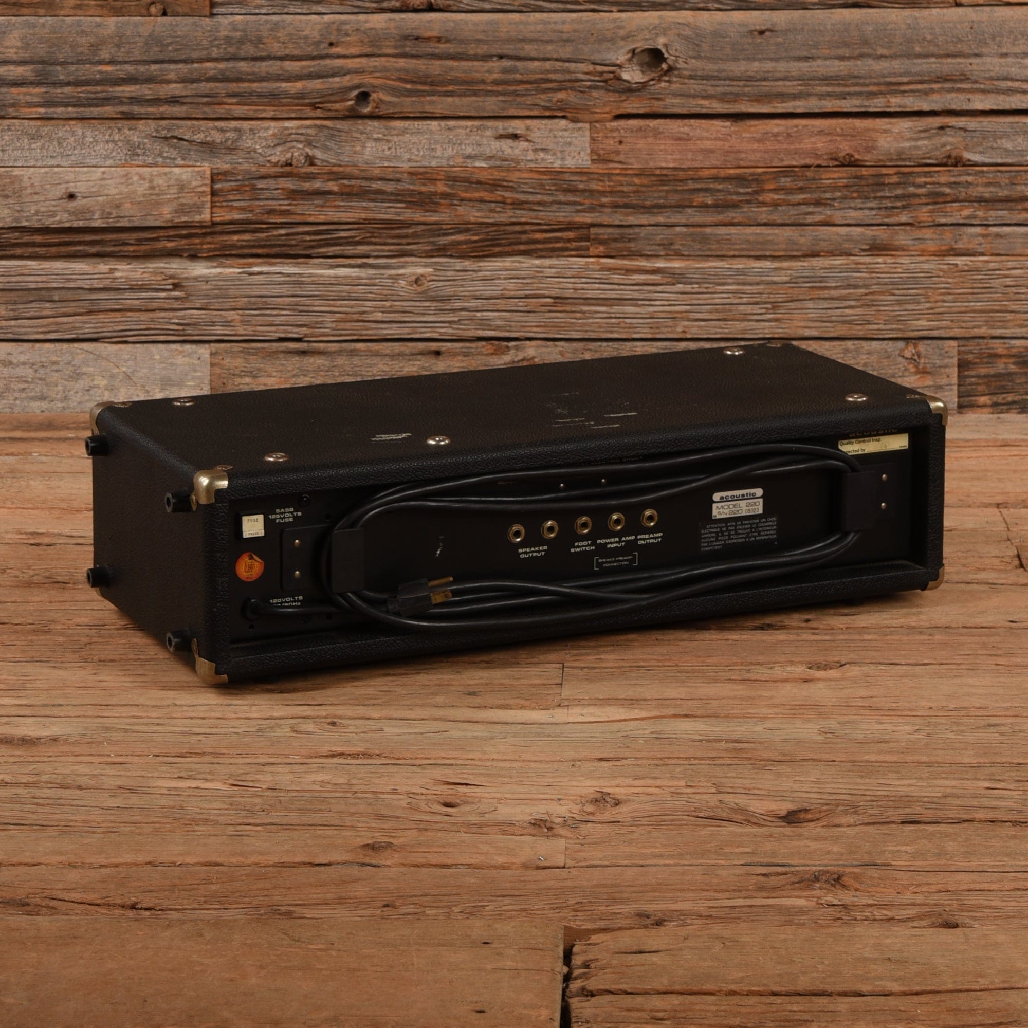 Acoustic Model 220 ベース用アンプ Acoustic model 220 Bass Amp Head - Vintage 1970s | eBay