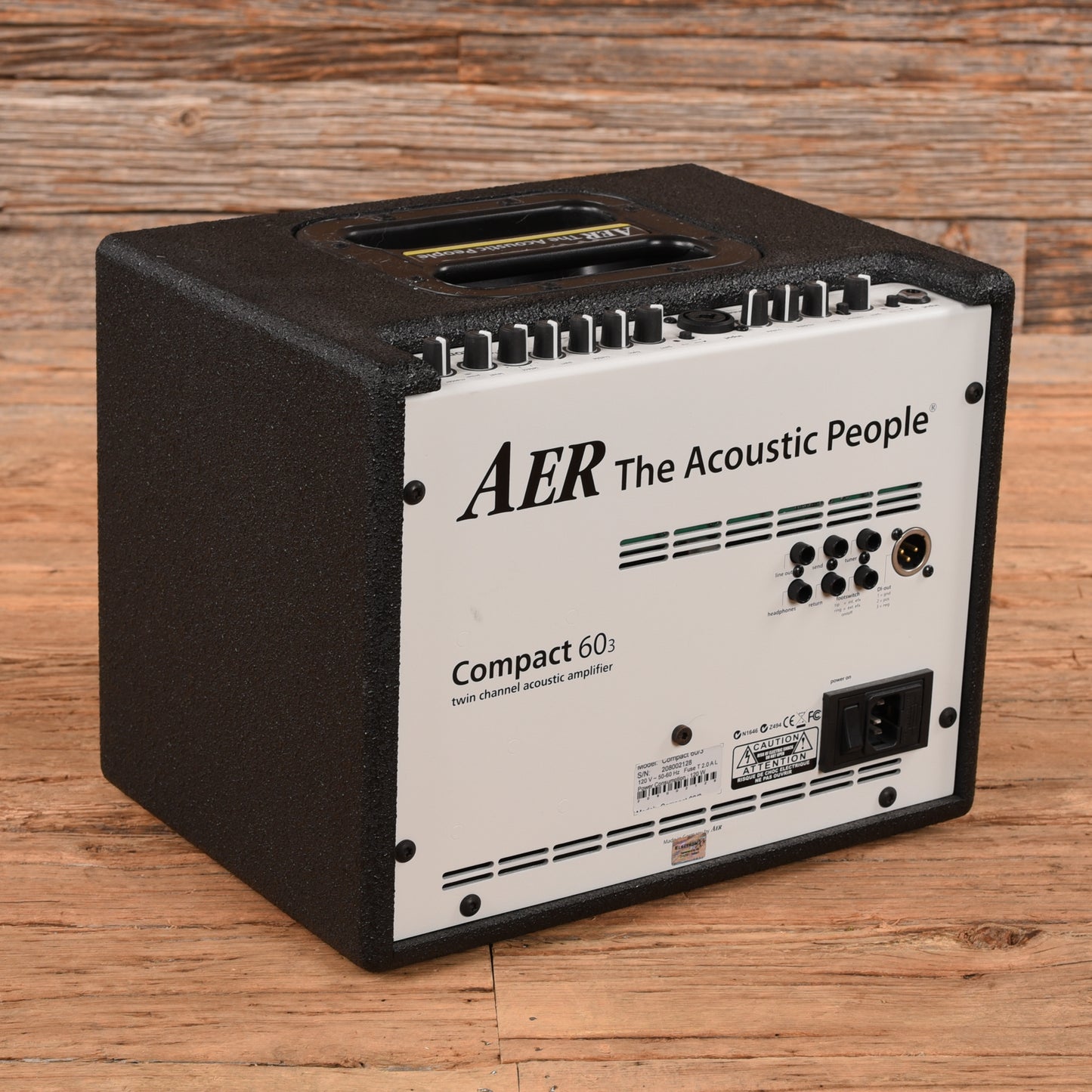 AER Compact 60/3 60-Watt 1x8" Acoustic Guitar Amp Amplifiers