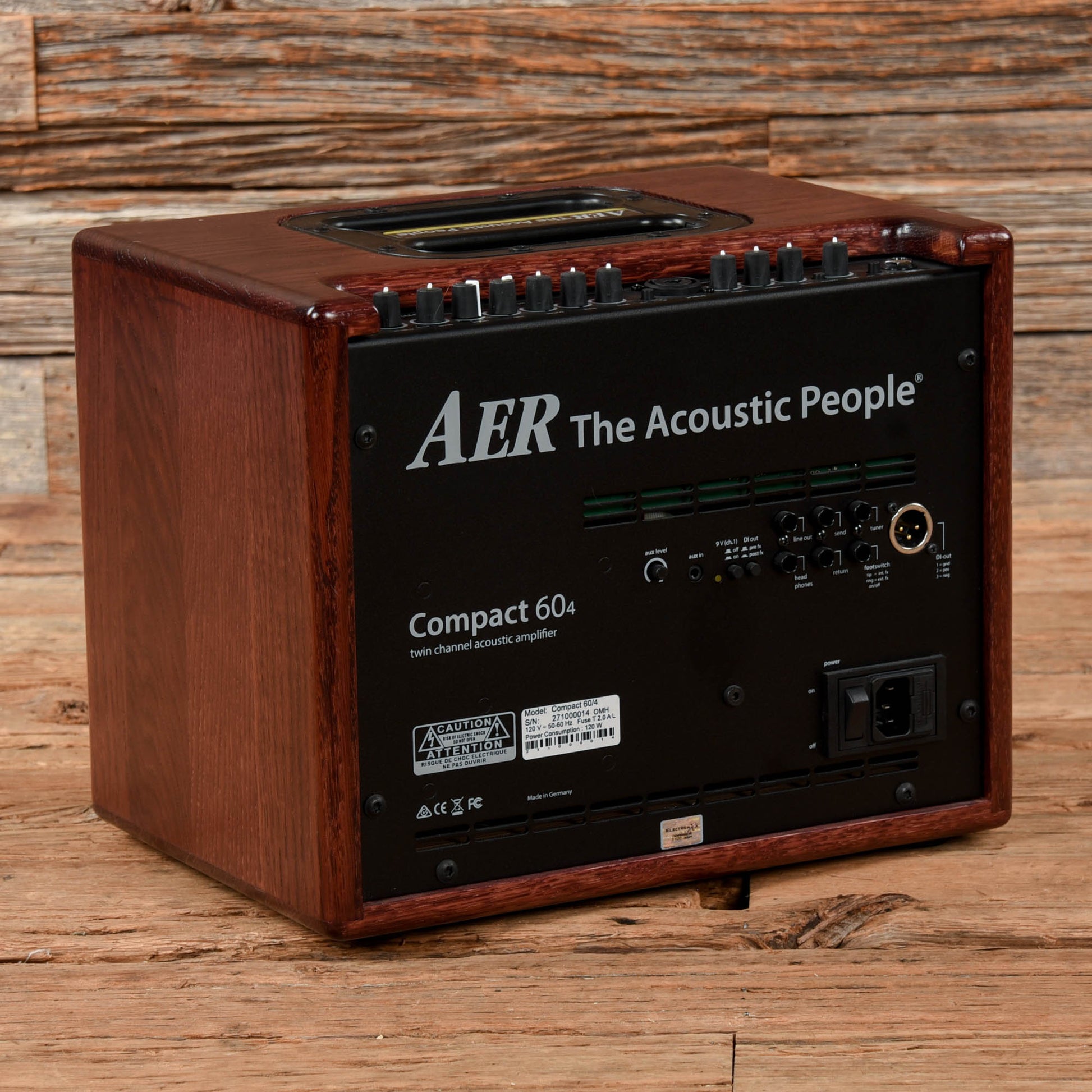AER Compact 60/4 60-Watt 1x8" Guitar Combo Amp Amps / Guitar Amps / Acoustic Guitar Amps