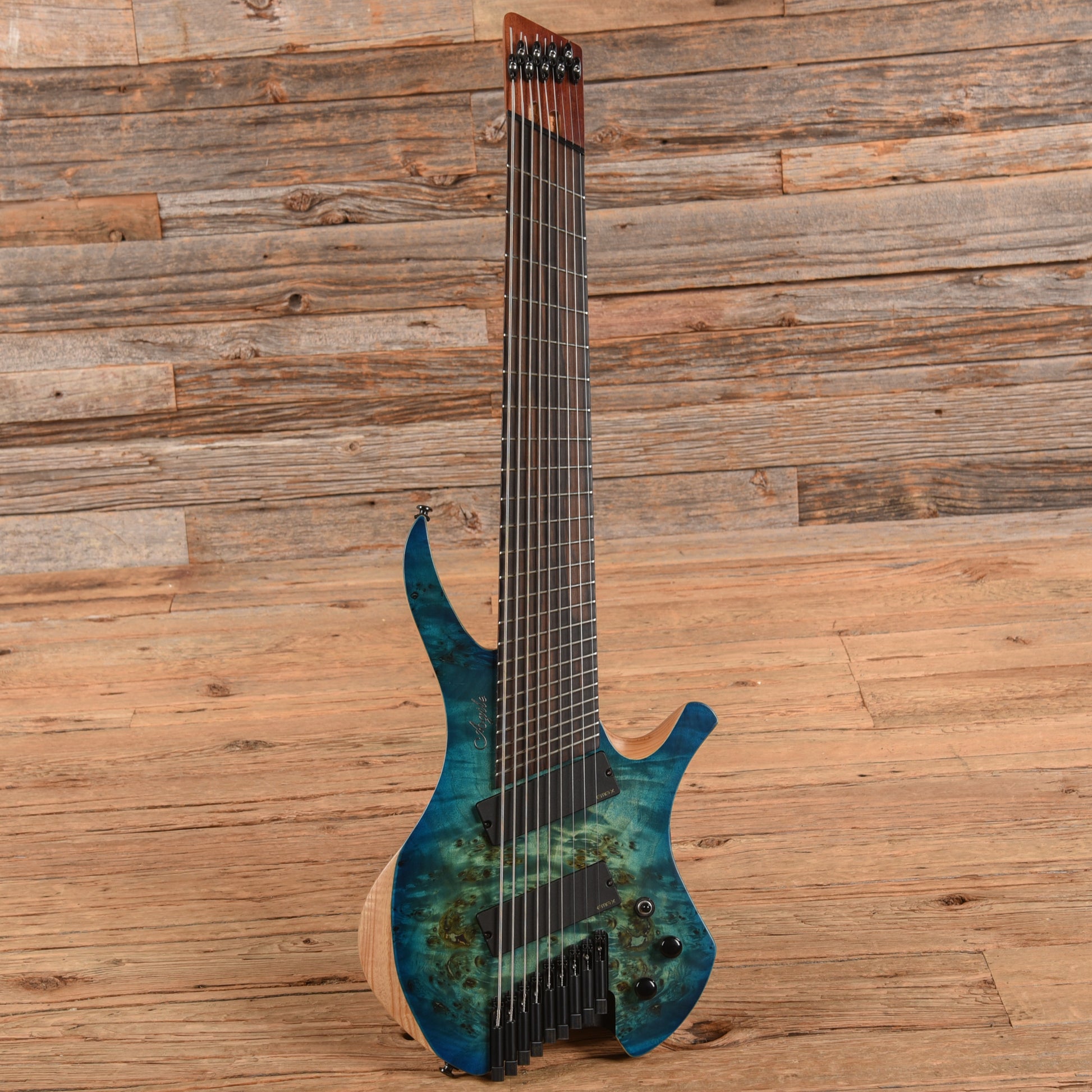 Agile Headless 9-String Blue Burst Electric Guitars / Solid Body