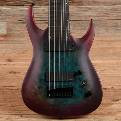 Agile Septor Elite 930 EB Blue/Purple Burl Electric Guitars / Solid Body