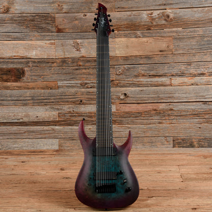 Agile Septor Elite 930 EB Blue/Purple Burl Electric Guitars / Solid Body