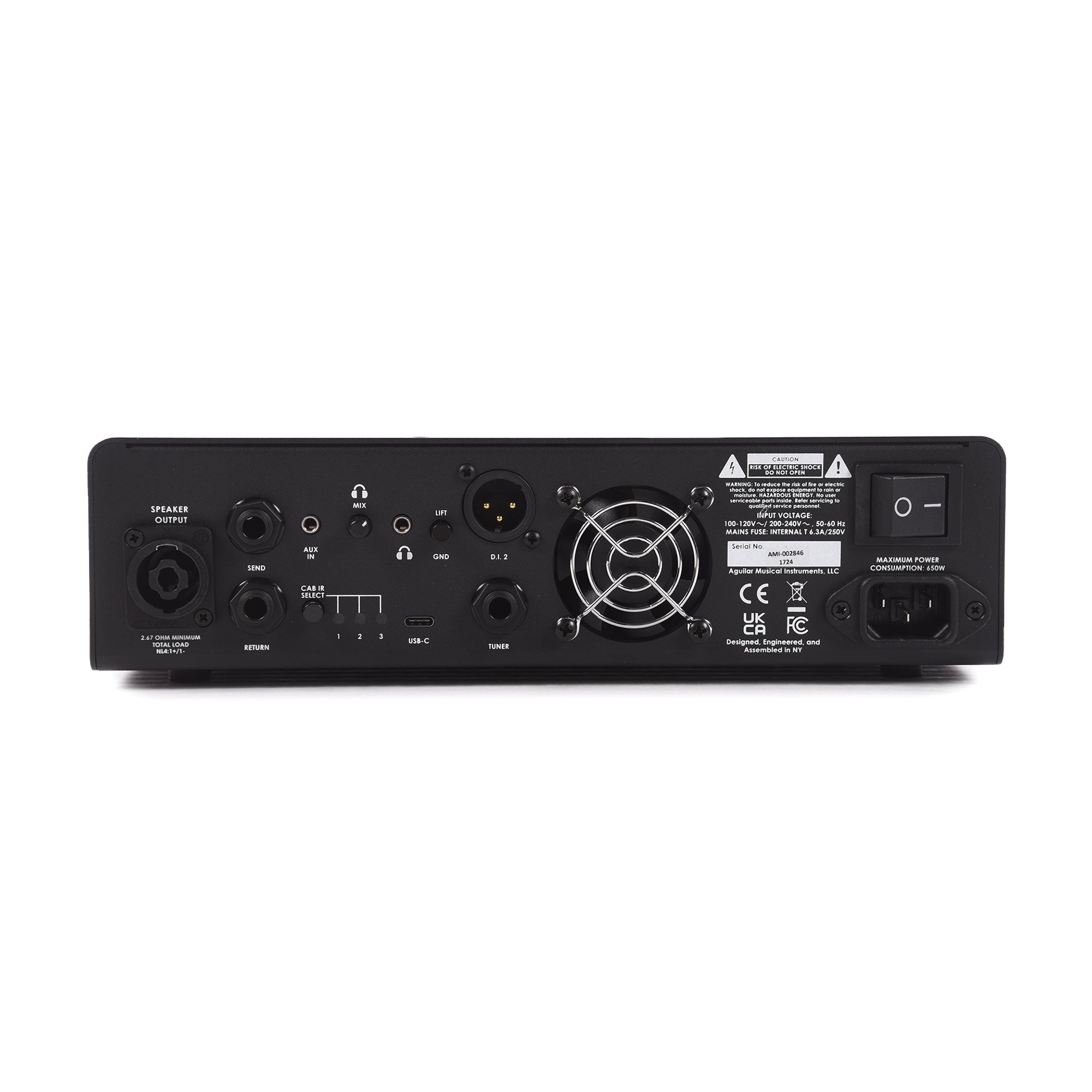 Aguilar Gen 2 AG 500 500w Bass Amplifier Head Amps / Bass Amps / Bass Heads