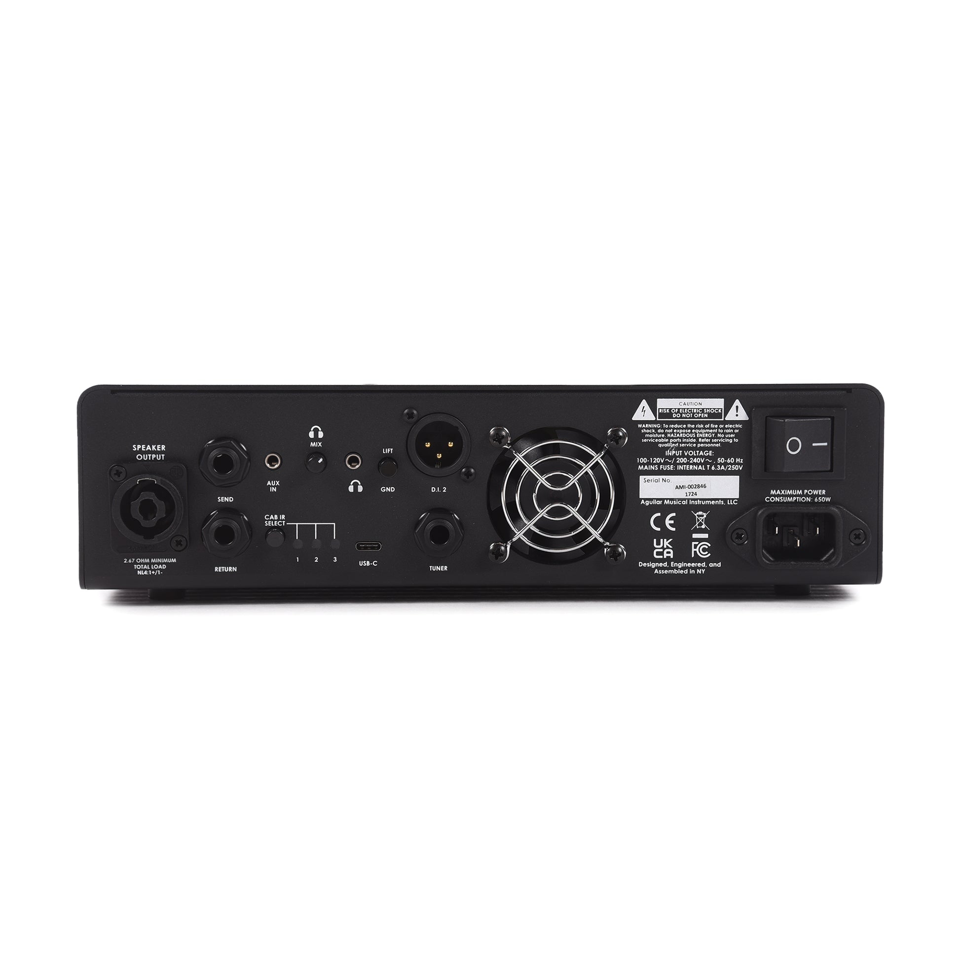 Aguilar Gen 2 AG 500 500w Bass Amplifier Head Amps / Bass Amps / Bass Heads
