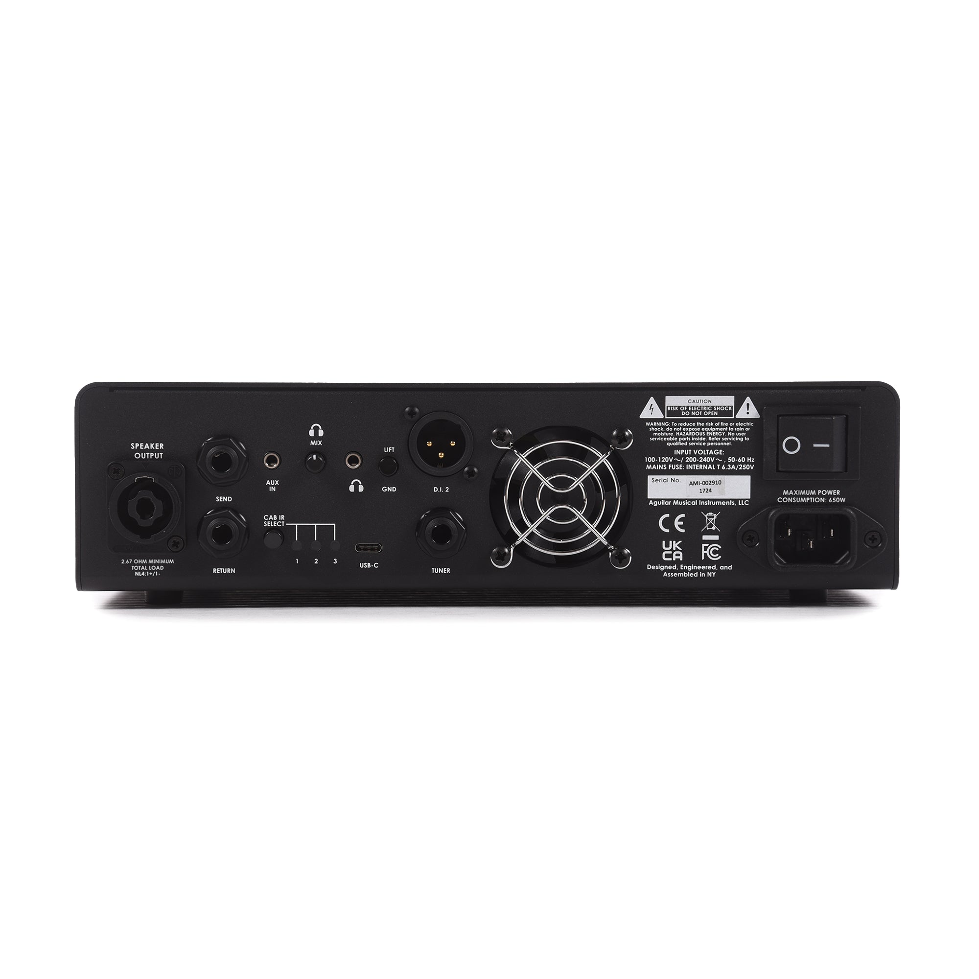 Aguilar Gen 2 TH 500 500w Bass Amplifier Head Amps / Bass Amps / Bass Heads
