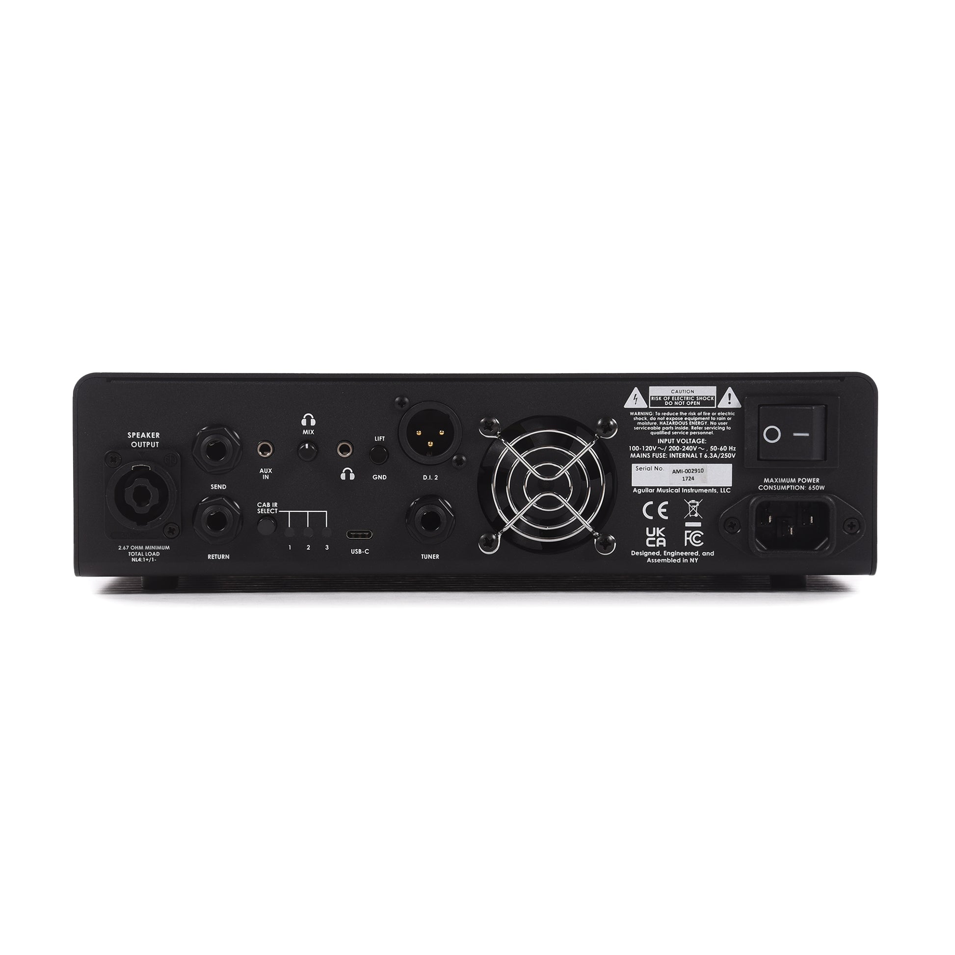 Aguilar Gen 2 TH 500 500w Bass Amplifier Head Amps / Bass Amps / Bass Heads